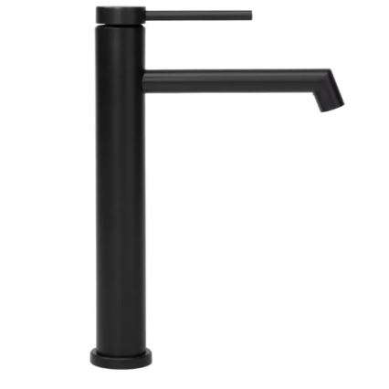 REA-B5320 - Miscelatore per lavabo FOSS 29,5 cm nero opaco
