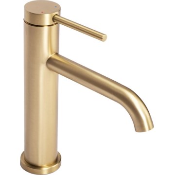REA-B5323 - Miscelatore per lavabo CLIF 20,5 cm, finitura oro spazzolata