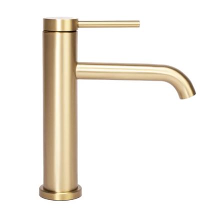 REA-B5323 - Mitigeur pour lavabo CLIF 20,5 cm doré brossé