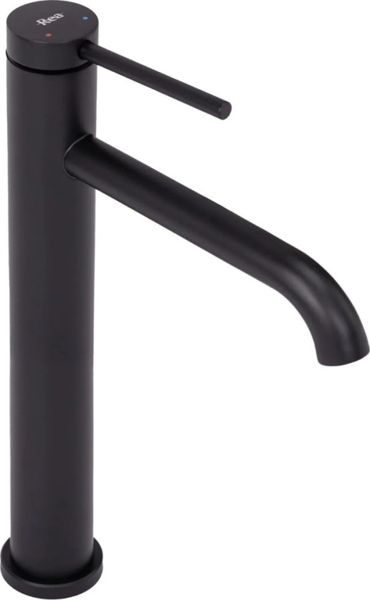 REA-B5325 - Miscelatore per lavabo CLIF 29,5 cm nero opaco