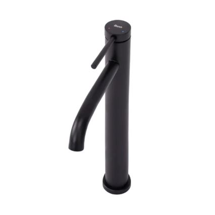 REA-B5325 - Miscelatore per lavabo CLIF 29,5 cm nero opaco