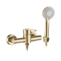 REA-B5501 - Set doccia con miscelatore ONTARIO oro spazzolato