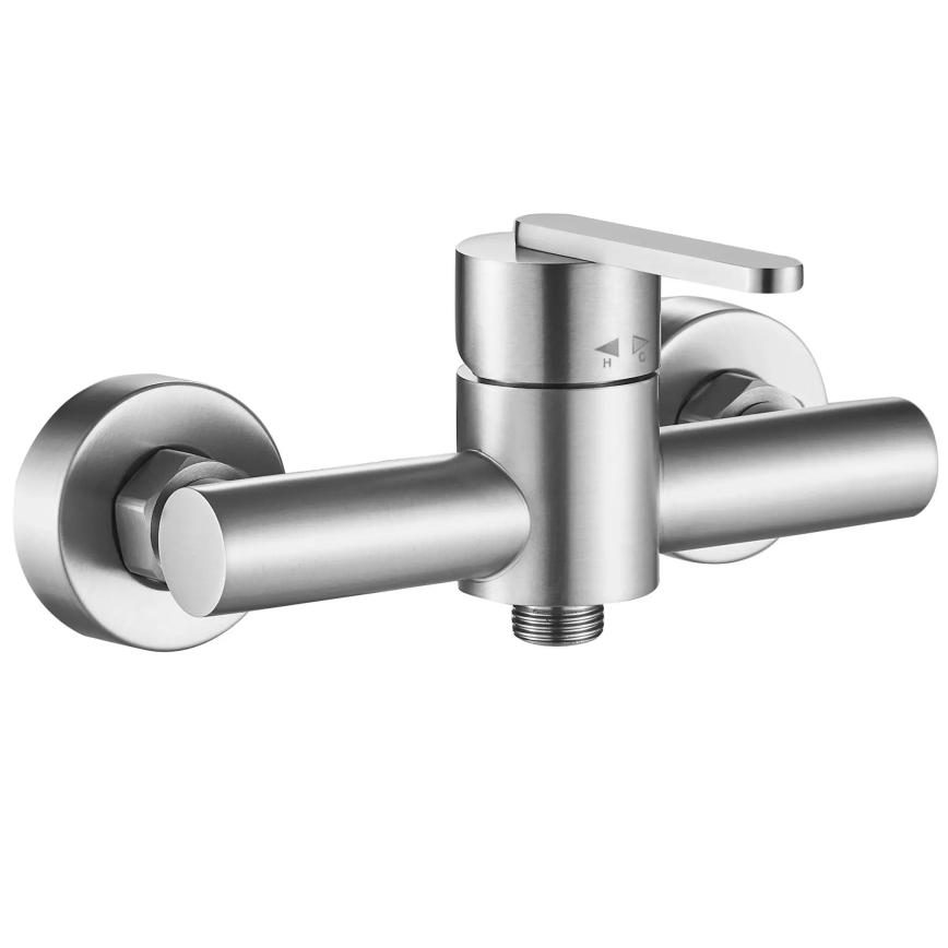 REA-B5502 - Set doccia con miscelatore ONTARIO in nichel
