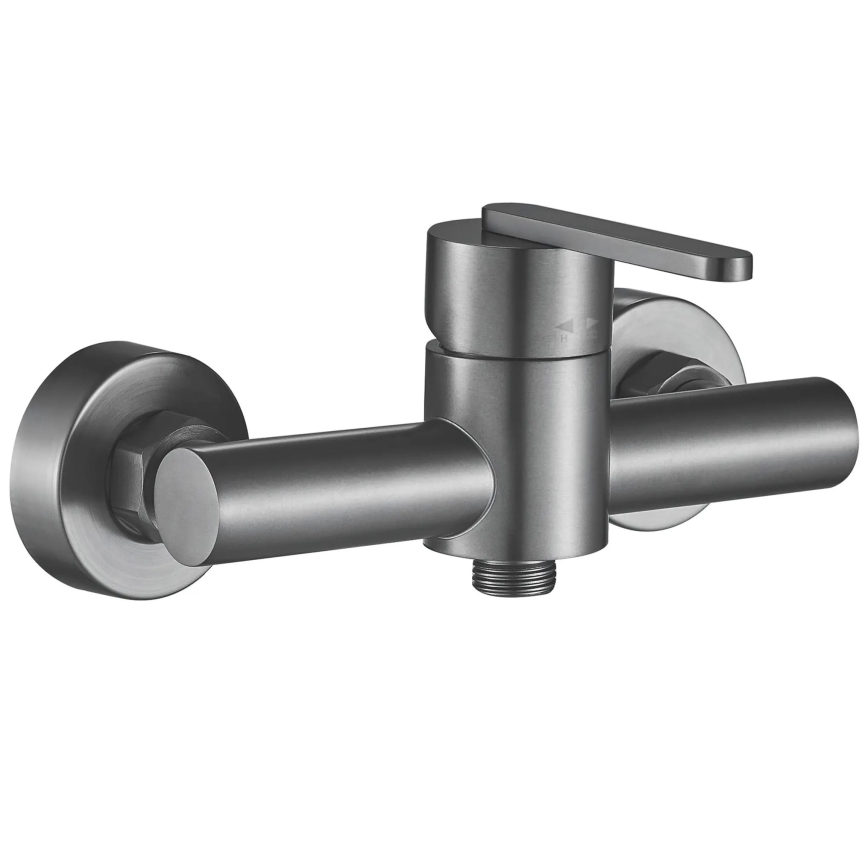 REA-B5503 - Ensemble de douche avec mitigeur ONTARIO titane