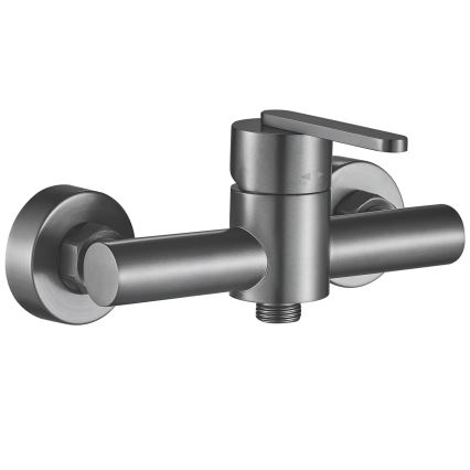 REA-B5503 - Set doccia con miscelatore ONTARIO titanio