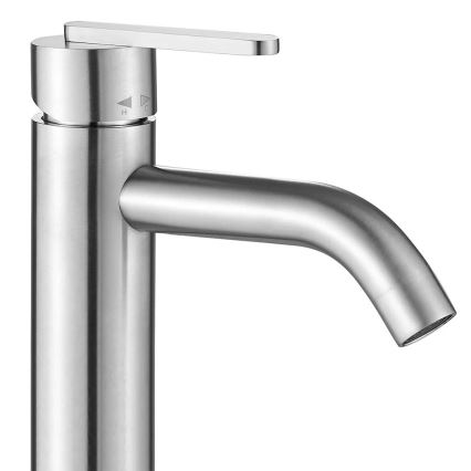 REA-B5510 - Miscelatore per lavabo ONTARIO 30 cm, finitura nichel