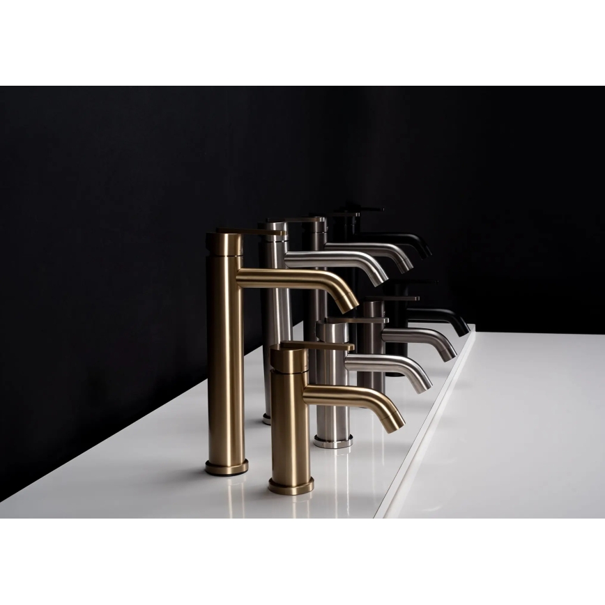 REA-B5511 - Mitigeur pour lavabo ONTARIO 30 cm titane