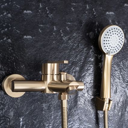 REA-B5513 - Ensemble de robinetterie pour baignoire ONTARIO, doré brossé