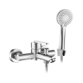 REA-B5514 - Set per vasca ONTARIO in acciaio spazzolato