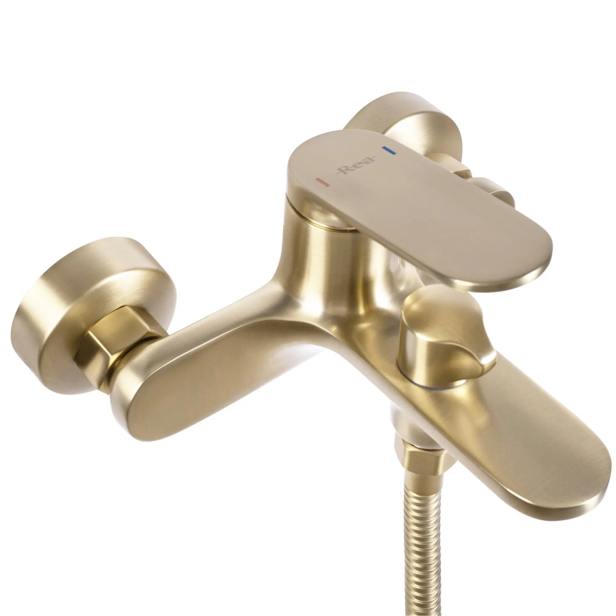 REA-B5942 - Kit de robinetterie pour baignoire MARCO, finition or brossé