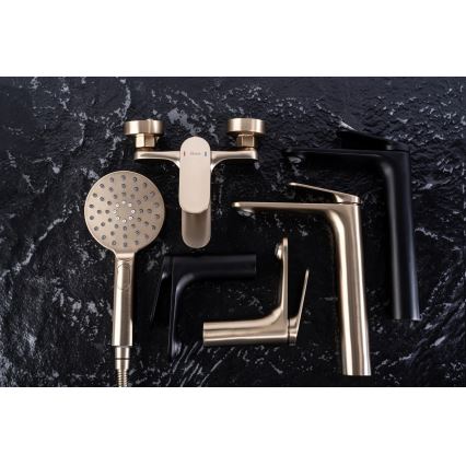 REA-B5942 - Set per vasca MARCO in oro spazzolato