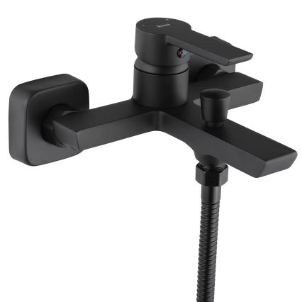 REA-B6407 - Set per vasca ARGUS nero opaco