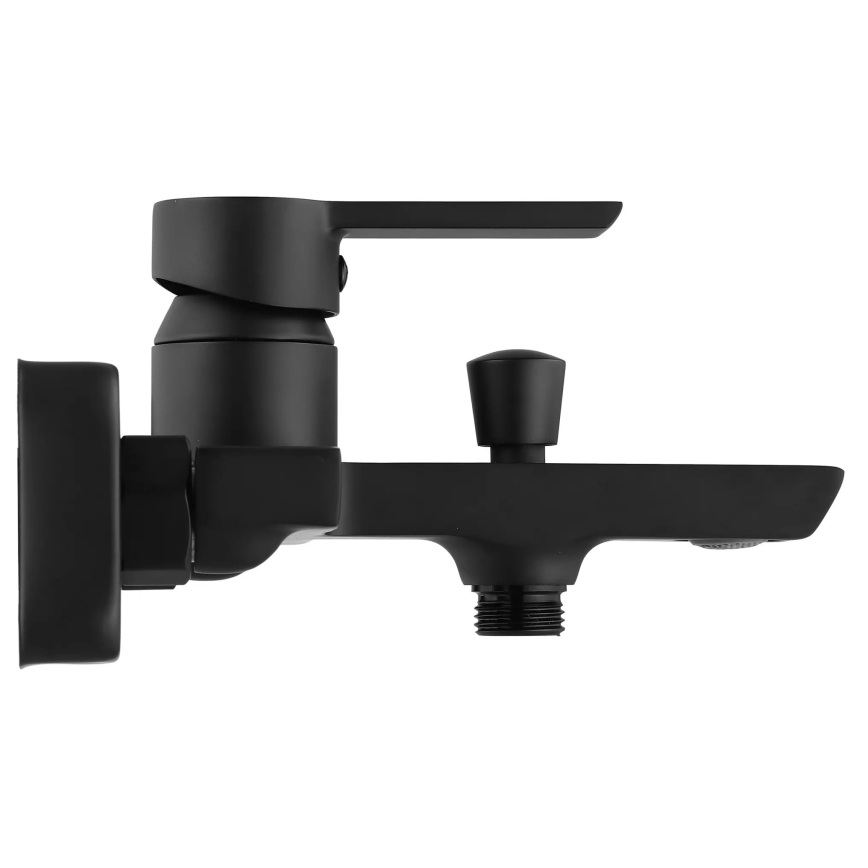 REA-B6407 - Set per vasca ARGUS nero opaco