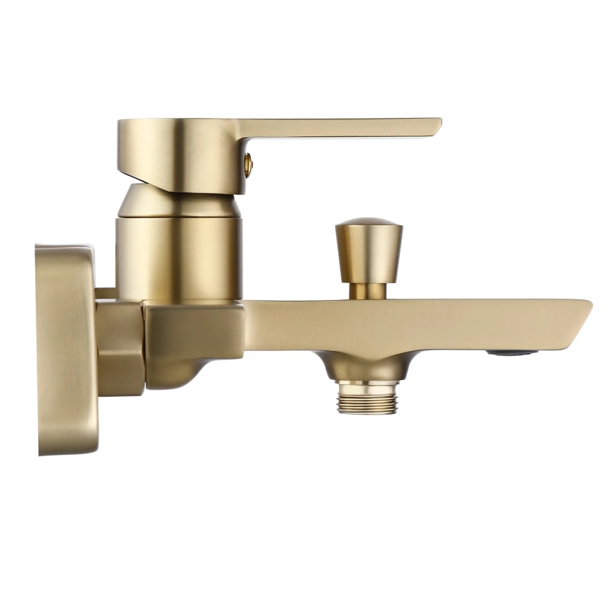 REA-B6414 - Set vasca con miscelatore ARGUS, finitura oro spazzolato