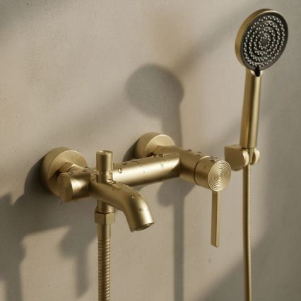 REA-B6445 - Ensemble pour baignoire FOSTER, or brossé