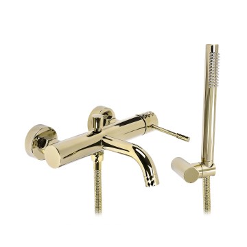 REA-B6448 - Set per vasca da bagno LUNGO DIAMOND oro