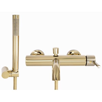 REA-B6635 - Ensemble de baignoire LUNGO doré