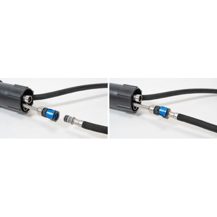REA-B7200 - Miscelatore per lavello con doccetta estraibile FRESH, 45 cm, nero