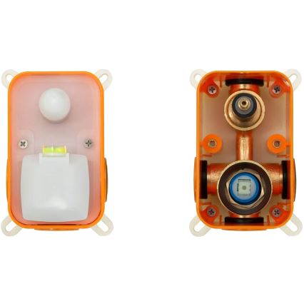 REA-B7503 - Wannen-Set LUNGO mit Unterputz-Armatur, gebürstetes Gold