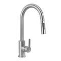 REA-B7573 - Miscelatore per lavello ONTARIO con doccetta estraibile, 38 cm, finitura nichel