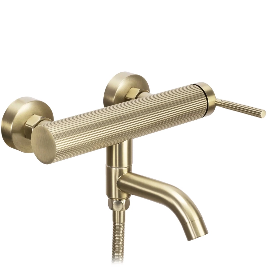 REA-B7804 - Ensemble mitigeur pour baignoire ARGON, finition or brossé
