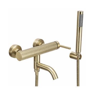 REA-B7804 - Set per vasca ARGON in oro spazzolato
