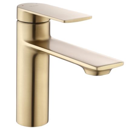 REA-B7960 - Mitigeur pour lavabo STORM 15 cm doré brossé