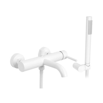 REA-B8030 - Set per vasca LUNGO bianco opaco