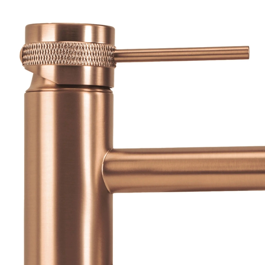 REA-B8988 - Mitigeur de lavabo LUNGO 28 cm en cuivre brossé