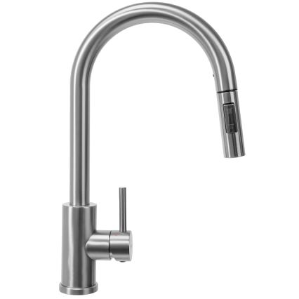 REA-B9146 - Küchenarmatur mit ausziehbarer Handbrause FRESH 39,5 cm Nickel
