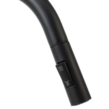 REA-B9147 - Mitigeur d'évier FRESH 39,5 cm à douchette extractible, noir mat