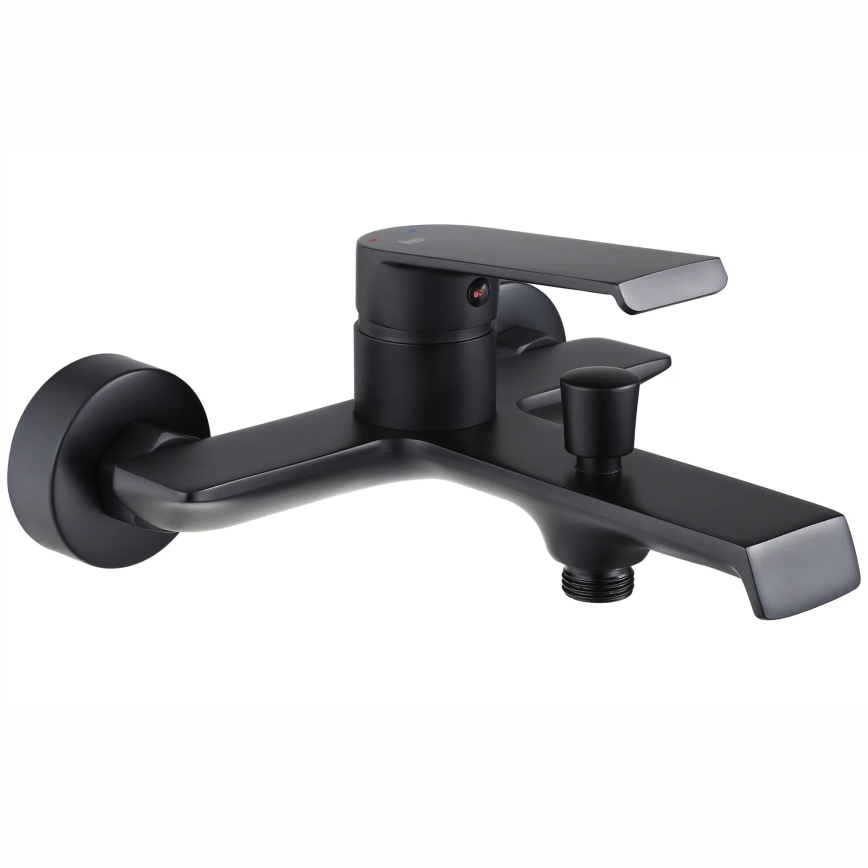 REA-B9967 - Set per vasca HASS nero opaco