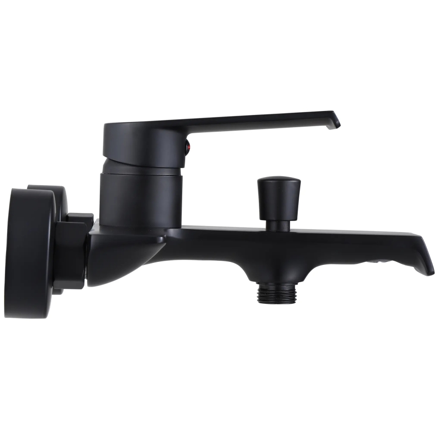 REA-B9967 - Set per vasca HASS nero opaco
