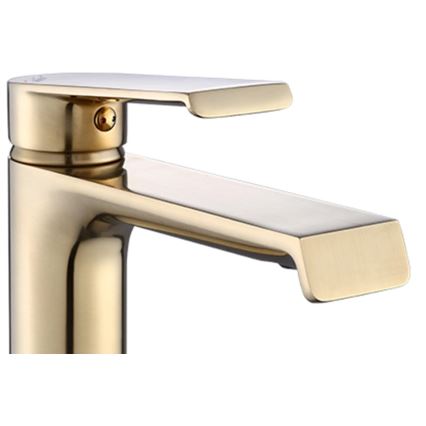 REA-B9969 - Miscelatore per lavabo HASS 15 cm oro spazzolato