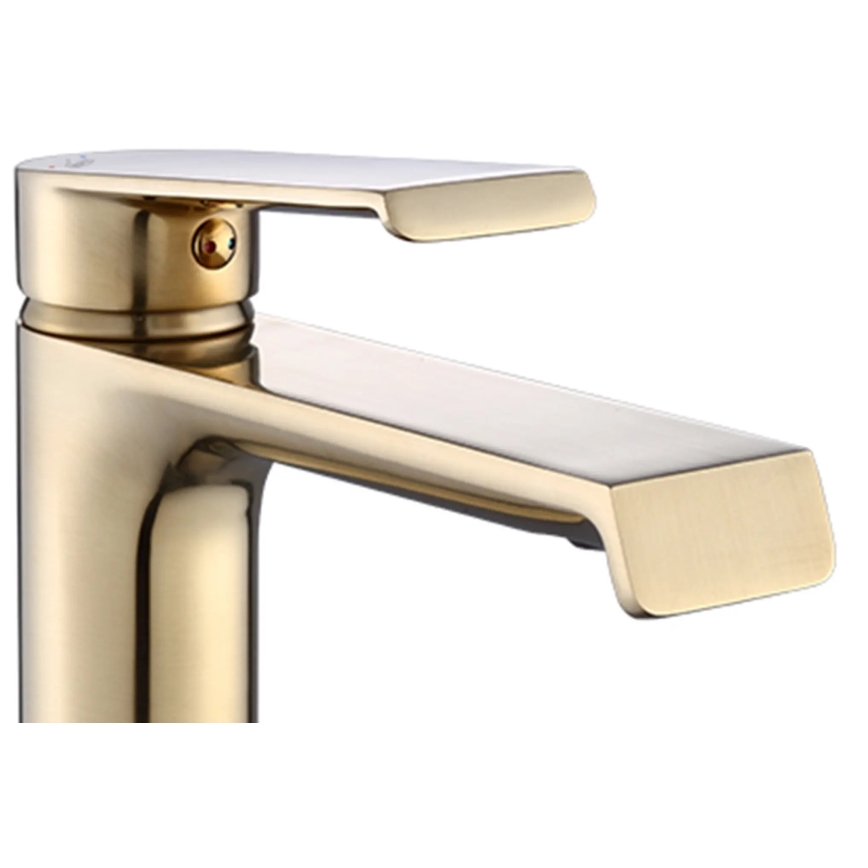 REA-B9969 - Mitigeur pour lavabo HASS 15 cm doré brossé
