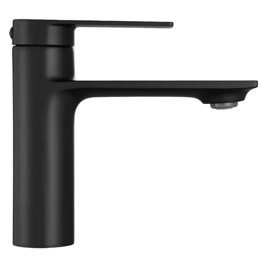 REA-B9986 - Mitigeur pour lavabo STORM 15 cm noir mat