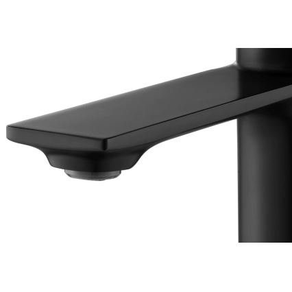 REA-B9986 - Waschtischarmatur STORM 15 cm matt schwarz