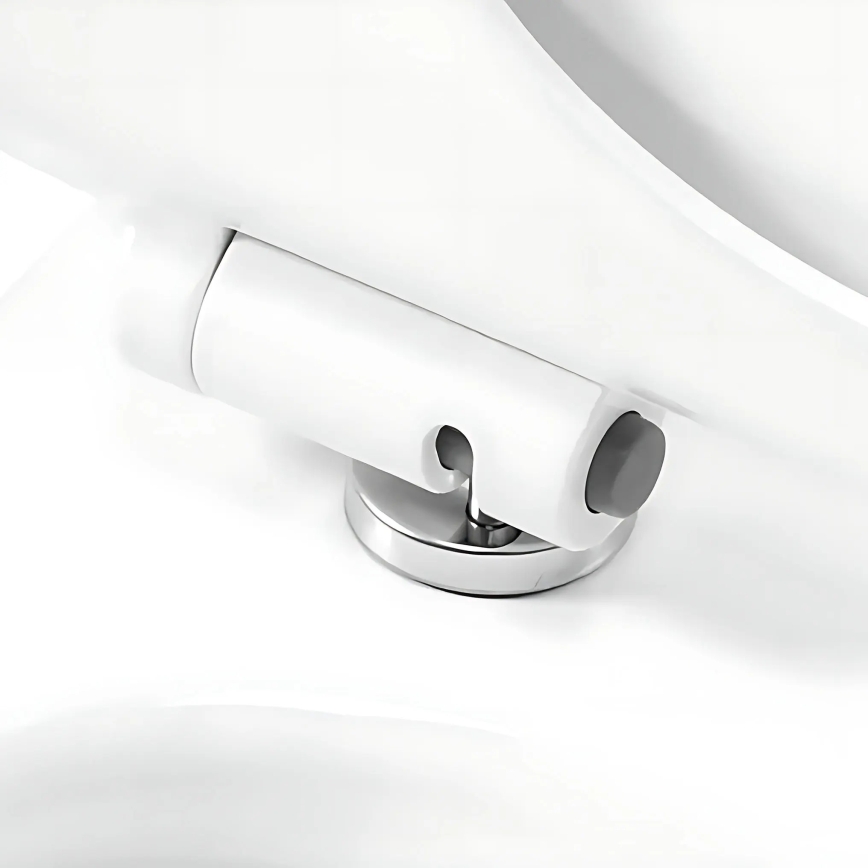 REA-C1652 - Wandhängendes WC mit WC-Sitz GUSTAVO RIMLESS Keramik/weiß