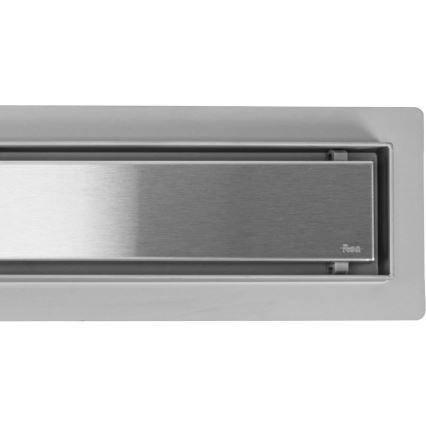 REA-G2502 - Canale di scarico NEOX 70 cm in acciaio inossidabile