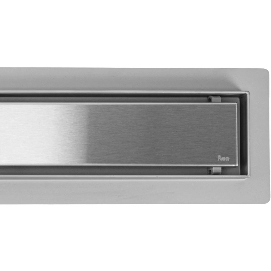 REA-G2502 - Canale di scarico NEOX 70 cm in acciaio inossidabile