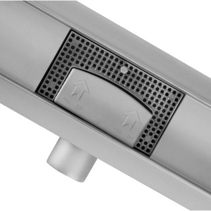 REA-G2503 - Caniveau d'évacuation NEOX 80 cm en acier inoxydable