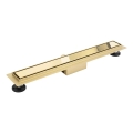 REA-G2562 - Canalina di scarico NEOX 70 cm in acciaio inox/dorato