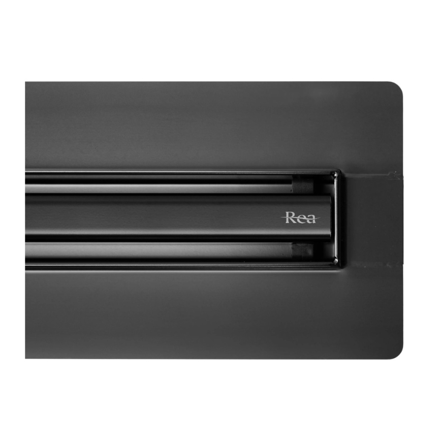 REA-G2710 - Caniveau d'évacuation NEOX SLIM 70 cm, acier inoxydable/noir