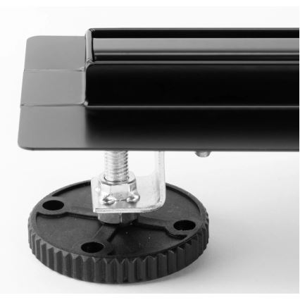 REA-G2710 - Caniveau d'évacuation NEOX SLIM 70 cm, acier inoxydable/noir