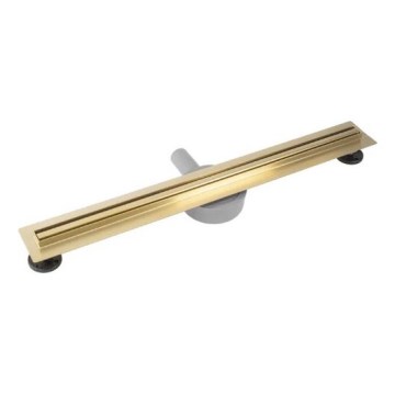 REA-G2714 - Ablaufrinne NEOX SLIM 70 cm Edelstahl/gebürstetes Gold