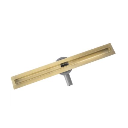 REA-G2714 - Ablaufrinne NEOX SLIM 70 cm Edelstahl/gebürstetes Gold
