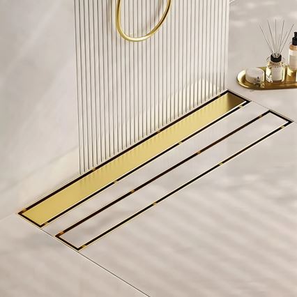 REA-G2738 - Abflussrinne NEOX PRO 100 cm gold