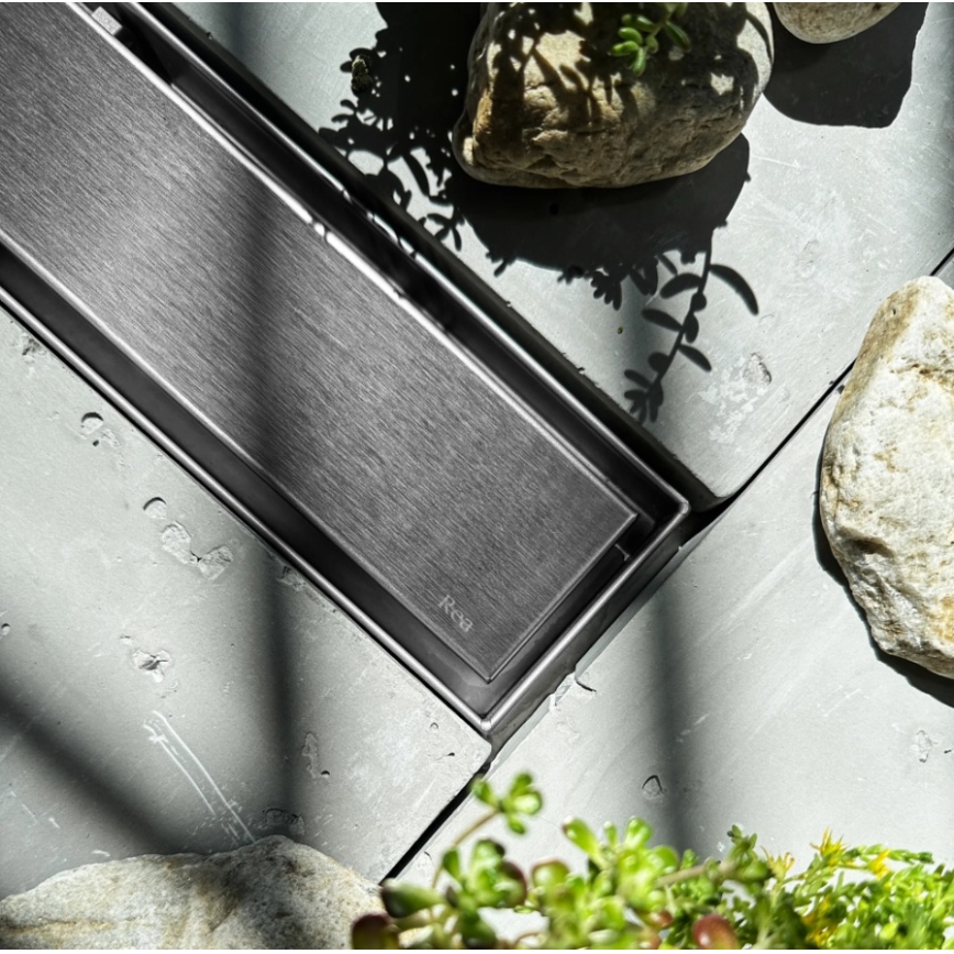 REA-G5808 - Canale di scarico NEOX PRO 70 cm in acciaio inossidabile