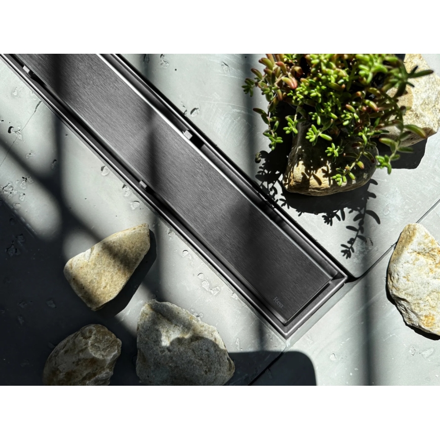 REA-G5808 - Caniveau d'évacuation NEOX PRO 70 cm en acier inoxydable