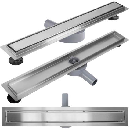 REA-G5810 - Canalina di scarico NEOX PRO 90 cm nichel